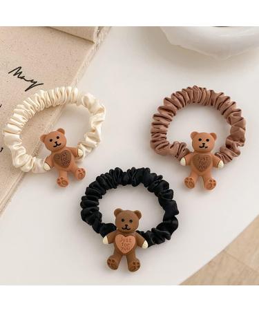 Non-Slip Cute Bear Hair Claw Hair Tie Small Catch Barrette No Slip Strong Hold Hair Jaw Clip Hair Accessories Barrettes Hair - Buy Online on GoSupps.com