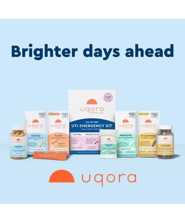 Uqora in Control Bladder Support - Daily Bladder Care & Support for Urinary Comfort - Made with botanicals Like Horsetail & Spicebush - Gluten-Free & Vegetarian - 60 Capsules 60 Count (Pack of 1) - Buy Online on GoSupps.com