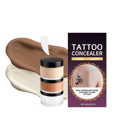 Renopfect Waterproof Body Concealer Waterproof Camouflage Makeup Cream Long-Lasting Makeup for Parties and Events | Festive Gatherings