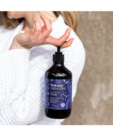 Botany Native Flora Hand and Body Wash - Hydrating Wash with Australian Extracts | Gently Cleanses Skin 17.06 Fl Oz - Buy Online on GoSupps.com