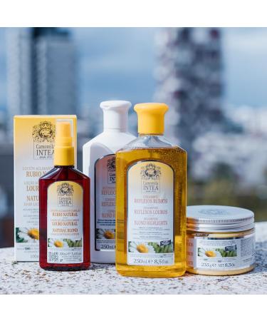  Intea Chamomile Intea Blonde Reflex Shampoo for Kids Blonde Hair 250ml + Blonde Highlight Conditioner 250ml with Chamomile Flower Extract - Buy Online on GoSupps.com