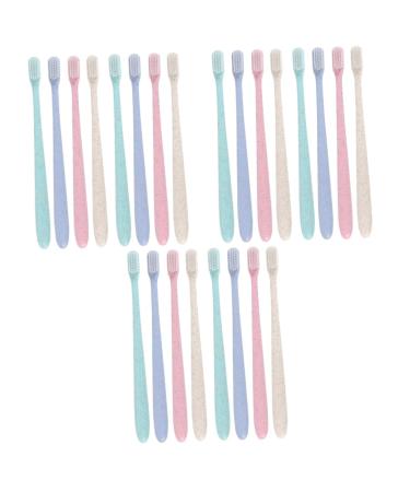 Healvian 6 boxes 8th travel toothbrush toothbrush teeth wash brush toothbrush for at home toothbrush made of toothbrush with cap organically care brush friendly lover