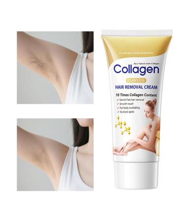 Body Hair Removal Cream Fast-Acting Long-Lasting Soothing Gel 60g | Hair Removal Cream - For Private Body Legs Back Chest Underarms Shower Skin Care Beauty