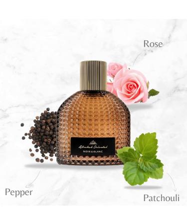 Noir And Blanc - Parfum Spray - For Men - by Al-Rehab Oriental - 75ml(2.53 Fl Oz) - Buy Online on GoSupps.com