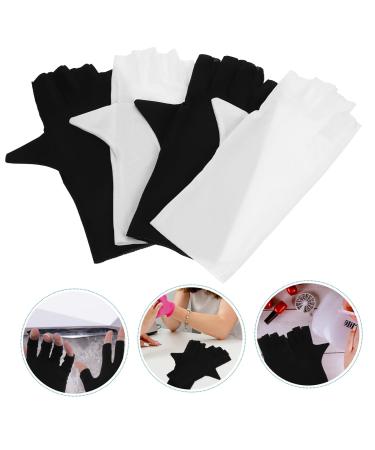 FRCOLOR 2 Pairs sun gloves pink gloves nail art UV gloves UV protection gloves for manicure UV protection gloves for gel nail lamp anti-uv gloves for gel nails Nylon Accessories breathable 21x12x0.1cm As Shown - Buy Online on GoSupps.com