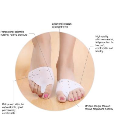 Pedimend 1 Pair Forefoot Insoles for Metatarsal Support Ball of Foot Cushion Hallux Valgtus Best Bunion Protector - Neuroma Pain Relief Toe Separators Bunion Corrector - Buy Online on GoSupps.com
