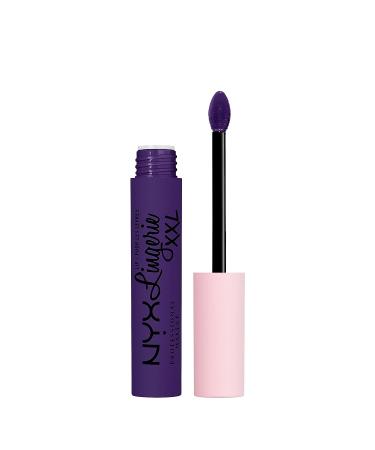 NYX Lip Lingerie XXL Matte Liquid Lipstick - Lace Me Up (Purple) 0.13 Fl Oz - Buy Online on GoSupps.com