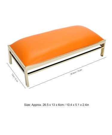 Hand Cushion for Manicure - Removable Nail Art Pillow with Metal Frame | Waterproof PU Leather Arm Holder Pad for Beauty Salons - Buy Online on GoSupps.com