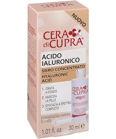 Cera di Cupra Hyaluronic acid concentrate 30 ml pack of 3 - Buy Online on GoSupps.com