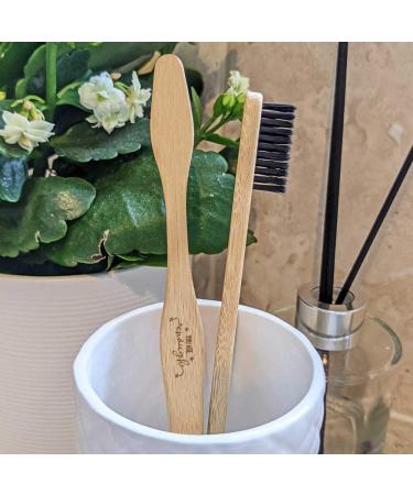 Azeeda 'You Are Enough' Bamboo Toothbrush - Eco-Friendly Sustainable Dental Care | Ships Internationally - Buy Online on GoSupps.com