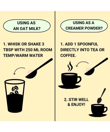 Magic Oats Vanilla Unsweetened Oat Milk Powder. Non Dairy Creamer. Vegan Coffee Creamer. Gluten Free. Dairy Free. No Added Sugar. Lactose Free & Nut Free Almond & Soy Milk Alternative. 112g (3 Pack) Vanilla 112 g (Pack of 3) - Buy Online on GoSupps.com