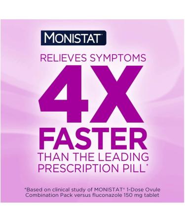 Monistat 7-Day Yeast Infection Treatment Cream - Pack of 2 with Disposable Applicators | 7-Day Ovule Treatment - 2 Count - Buy Online on GoSupps.com