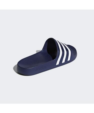 Buy adidas Unisex Adilette Aqua Slides - Dark Blue Ftwr White - International Shipping Available - Buy Online on GoSupps.com