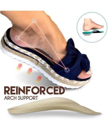 Stylish Women's Wedge Heel Slip-On Sandals - Bohemian Plateau Lippers for Summer Beach Fashion | Comfortable Casual Footwear in Size 42 EU - Buy Online on GoSupps.com
