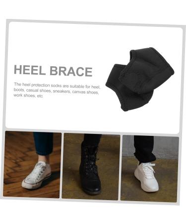 FOMIYES Heel Cover & Support Brace - Breathable Anti-Skid Heel Sleeves for Pain Relief | Heel Cushions & Protectors for Ankle Support - Buy Online on GoSupps.com
