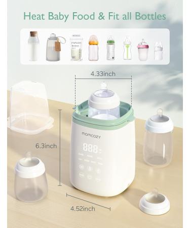 Momcozy Baby Bottle Warmer Precise Temperature Control and Auto Shut-off Quick Bottle Warmer for All Bottles Multifunction - Buy Online on GoSupps.com