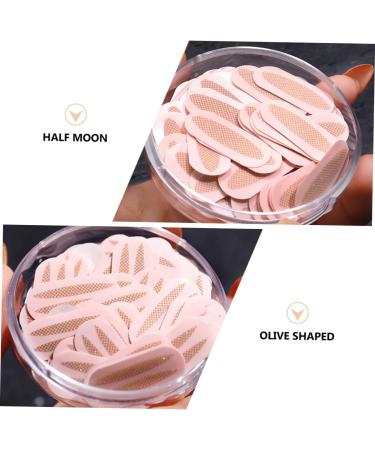 NOLITOY 6 Pcs Lace Mesh Double Eyelid Sticker Decor Double Side Tape Female Eyelid Tape Set Half Moon 6x6cmx3pcs As Shownx3pcs - Buy Online on GoSupps.com
