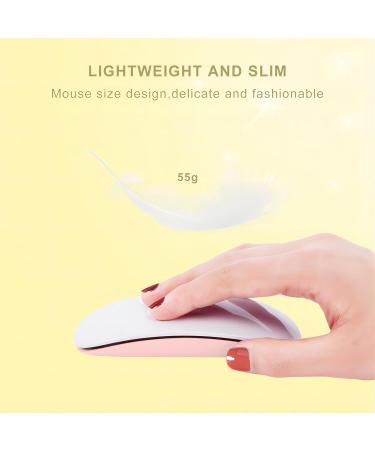 Madenia Mini UV Lamp for Gel Nails | 6W Portable USB Nail Dryer with 60s Timer - Pink UV LED Nail Lamp for Beginners & Shellac - Buy Online on GoSupps.com