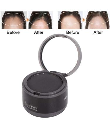 Hair Line Powder - Black Hairline Shadow Cover Up for Men & Women | Fill & Blend Showered Hair - Buy Online on GoSupps.com
