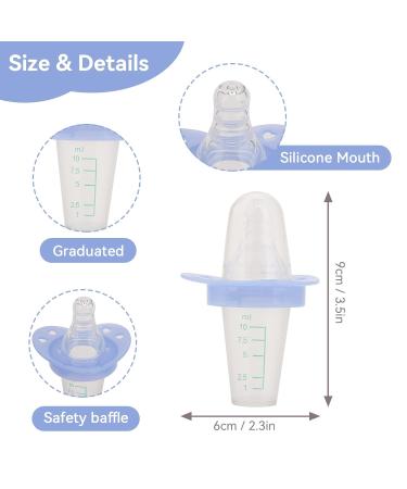 Agate Nipple-Type Baby Pacifier | Portable Silicone Pacifier & Liquid Medication Dispenser for Newborns - Buy Online on GoSupps.com