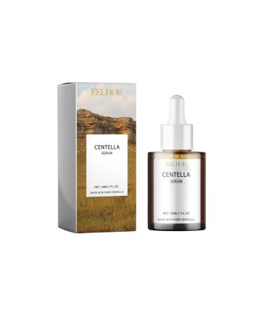 Hydrating Centella Asiatica Face Serum with Hyaluronic Acid Soothes and Evens Skin Tone 1 fl oz
