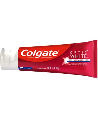 Colgate Optic White Toothpaste ICY Fresh 3.5 oz - Brighten Your Smile | International Shipping Available - Buy Online on GoSupps.com