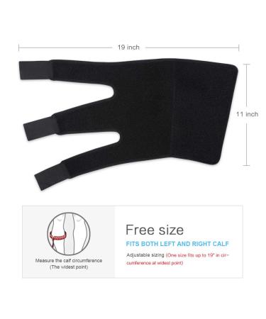 Adjustable Wading Bandage for Muscle Tear Relief | Compression Support for Calves - Men's & Women's Pain Relief - Buy Online on GoSupps.com