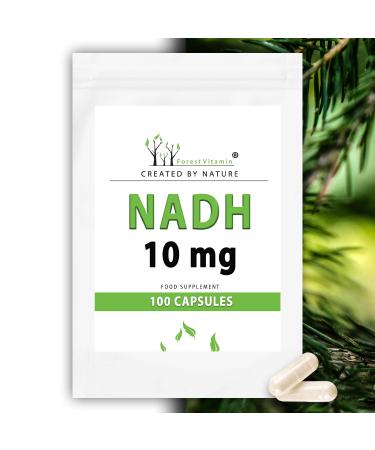 NADH - Forest Vitamin - Nadh 10mg - 100 capsules - Supply for approx. 3 months - For energy and well-being - Buy Online on GoSupps.com