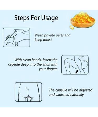 Heca Natural Herbal Hemorrhoid Capsules - Fast Relief for Pain & Discomfort (14 Pcs) - Buy Online on GoSupps.com