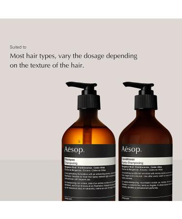 Aesop 500ml Shampoo & Conditioner Set | Paraben-Free, Cruelty-Free & Vegan | 16.9 Fl oz - Buy Online on GoSupps.com