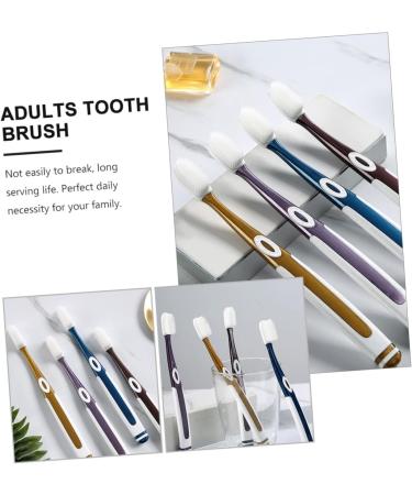 Tovinanna 4 Sets Nano Toothbrush - Silk & Silicone Oral Care for Kids & Adults | Healthy Mouth Cleaning - Buy Online on GoSupps.com