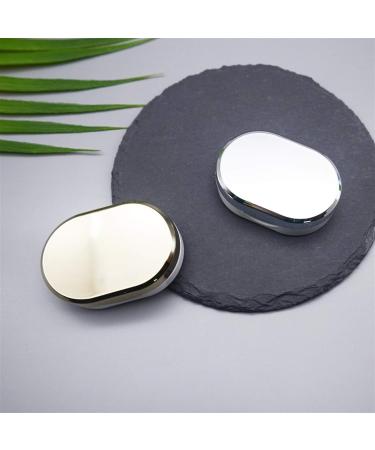 Lentil & Contact Lens Storage Container - Gold Mini Box | Portable Beauty Case for Travel - Buy Online on GoSupps.com