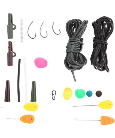 VGEBY Carp Fishing Tackle Set with Weights, Clips, Baiting Needles, Hooks - Rig Kit for Baiting with Needle Included - Buy Online on GoSupps.com