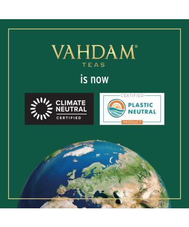 Vahdam Teas Black Darjeeling Tea - 15 Premium Tea Bags (1.06 oz) | Authentic Flavor - Buy Online on GoSupps.com