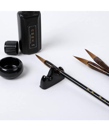 Chinese and Japanese Calligraphy Set with Brushes, Ink, and Water Writing Cloth - 9 Pcs Gift Set for Beginners - Buy Online on GoSupps.com