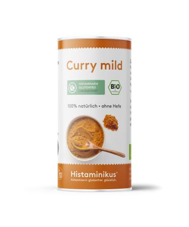 Histaminikus curry mild - Bio curry powder mild 100 g - with herbs and spices - without salt - curry powder mild Far Eastern warm -spicy - curry without garlic - Premium curry - made in germany