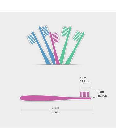 MitButy Charcoal Toothbrush - Pack of 6 | Ultra Soft Thin Bristles for Gentle Cleaning & Whiter Teeth - Buy Online on GoSupps.com