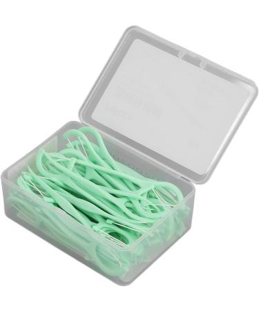 High-Strength Dental Floss Picks - Portable Case Thin Thread for Plaque Removal & Tooth Cleaning - Ideal for Travel - Buy Online on GoSupps.com