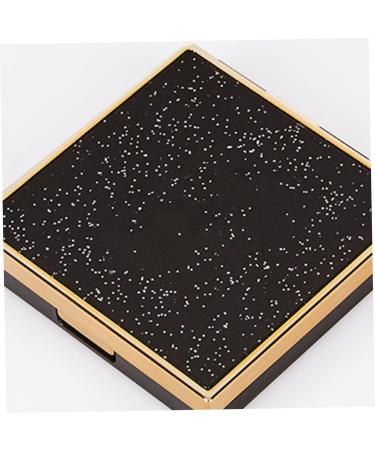 Mikinona 2 Pcs Empty Eye Shadow Pallet Empty Eyeshadow Eye Shadow Empty Palette DIY Eyeshadow Black - Buy Online on GoSupps.com