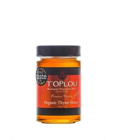 Greek Cretan Organic Thyme Honey Toplou 250g