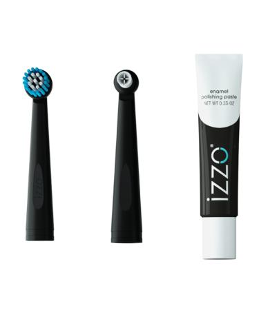 izzo Brush Refill Pack Replacement Brush Heads & Polishing Head & Paste