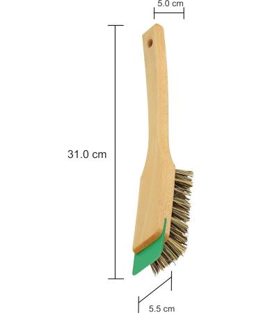 Brushmann Shoe/Boot and Wellington Boot Brush - Dirt Remover with Scraper Updated Design - Buy Online on GoSupps.com