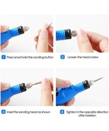 Portable Electric Nail Drill Professional Efile Electrical Nail File Kit for Acrylic Gel Nails Manicure Pedicure Polishing Shape Tools Design Home Salon Use 48Pcs Nail Drill Bits (black) - Buy Online on GoSupps.com