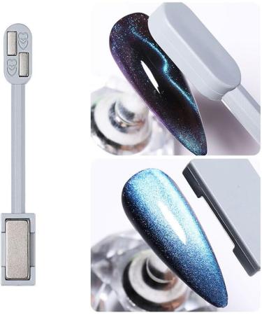 lmoikesz Nail Magnets Stick Cat Eyes Double-Headed Manicure Tool Multi-function Effect Powerful for Home Salon Studio Decor - Buy Online on GoSupps.com