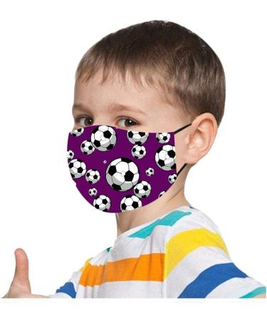 5pcs Children Ball Cute Cartoon Pattern Washable Reusable Adjustable Comfortable Elastic Earloop Face_Mask - Buy Online on GoSupps.com