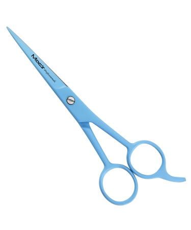 MacRazors Products Macs Hair Cutting Scissors ,6.5 Inch Hairdressing Scissor, Premium Stainless Steel Razor with Sharp Edge Blade & Salon Scissors, for Men, Women, Kids, Adults, Pets-3008BL(Blue)