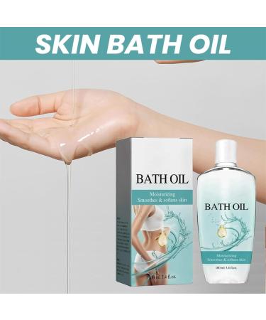 Skin Bath Oil So Soft & Sensual - Moisturizing Bath Oil for Men & Women (2PCS) | Smooth & Soften Your Skin - Buy Online on GoSupps.com