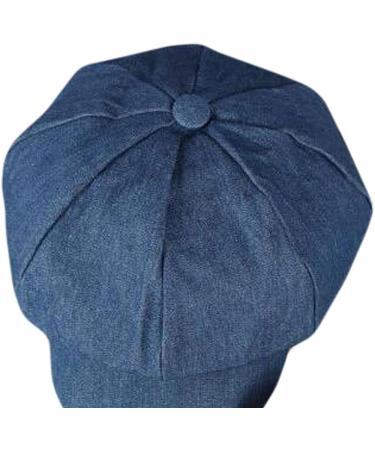 Qunson Women's Vintage Cotton Newsboy Cabbie Cap - Fashionable and Timeless Style - Buy Online on GoSupps.com