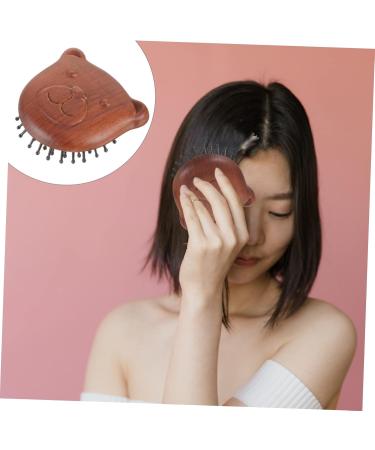 Fomiyes Airbag Comb & Scalp Massager | Handheld Shampoo Washer & Hair Peeling Brush - Gold Silk Green Sandalwood - Buy Online on GoSupps.com