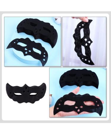 100 Sheets Bamboo Charcoal Black Eye Mask Paper - Moisturizing & Breathable Eye Care Masks for Women - DIY Dry Eye Treatment - Buy Online on GoSupps.com